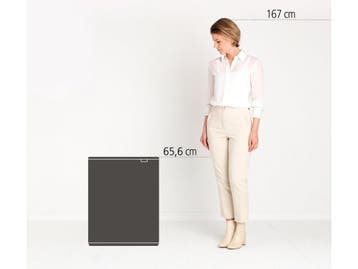 Brabantia Bo Touch Bin - Prullenbak - 2 x 30 liter -, Verzenden, Zo goed als nieuw