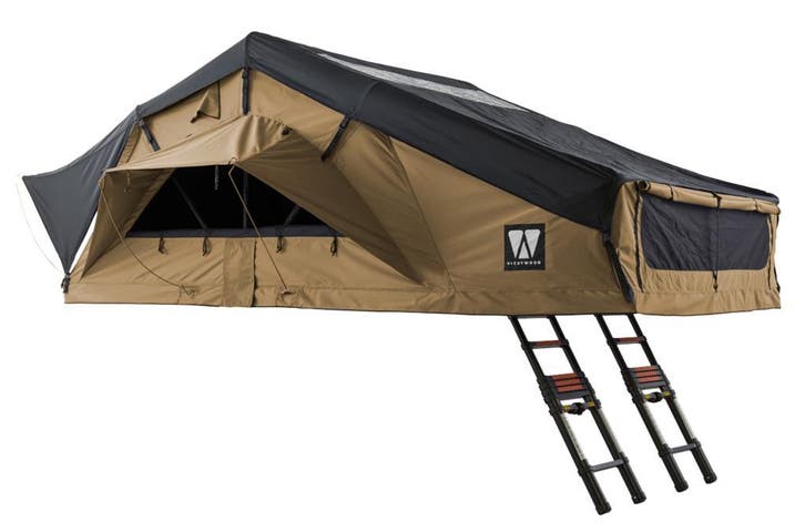 VICKYWOOD 4 persoons daktent BIG WILLOW 220, Caravans en Kamperen, Tenten, tot en met 4, Nieuw, Ophalen of Verzenden