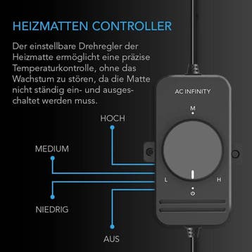 AC Infinity propagator set met LED en verwarmingsmat, Ophalen of Verzenden, Nieuw