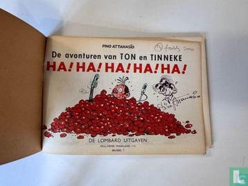 Ton en Tineke - Ha! Ha! Ha! Ha! Ha! - 1964, Boeken, Stripboeken, Eén stripboek, Verzenden, Gelezen, Hamme, Jean van, Meys, Lucien.