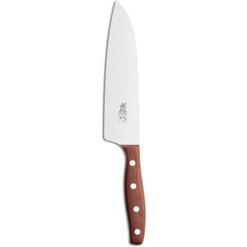 Robert Herder K5 Koksmes XL – RVS – Licht Gebogen – Le, Ophalen of Verzenden, Nieuw, Rvs of Chroom