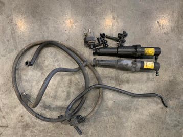 Mercedes W220 S-klasse S600 V12 Koplamp sproeiers reiniging, Nieuw, Mercedes-Benz