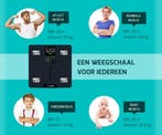 2dekans | FITAGE LED Weegschaal Personenweegschaal Digitaal, Sport en Fitness, Ophalen of Verzenden, Zo goed als nieuw