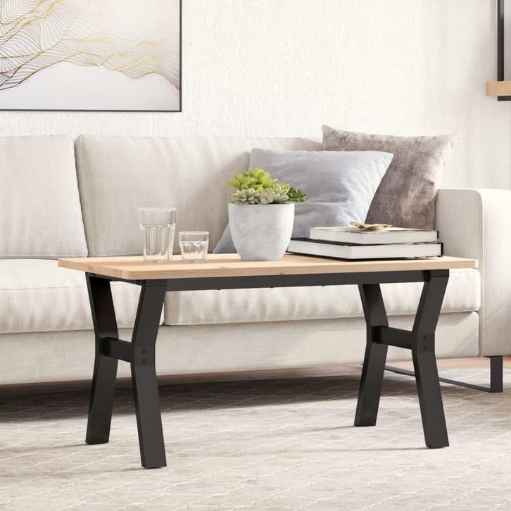 vidaXL Salontafelpoten Y-frame 80x40x43 cm staal, Huis en Inrichting, Tafelonderdelen, Nieuw, Verzenden