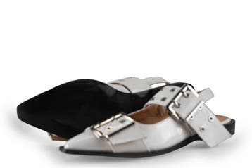 Nelson Slingbacks in maat 40 Wit, Kleding | Dames, Schoenen, Verzenden, Wit, Zo goed als nieuw, Nelson