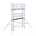 Rolsteiger Professional 75x305 6,2m werkhoogte vrijstaand, Doe-het-zelf en Verbouw, Steigers, Verzenden, Nieuw, Rolsteiger of Kamersteiger