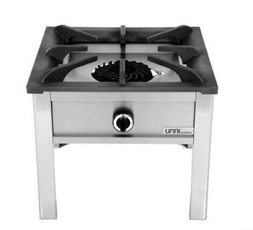 Professionele gasbrander RVS | 10 kW | 50(B)x50(D)x53(H)cm, Verzenden, Nieuw in verpakking