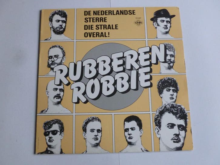 Rubberen Robbie - De Nederlandse Sterre die strale overal! (, Cd's en Dvd's, Vinyl Singles, Zo goed als nieuw, Ophalen of Verzenden