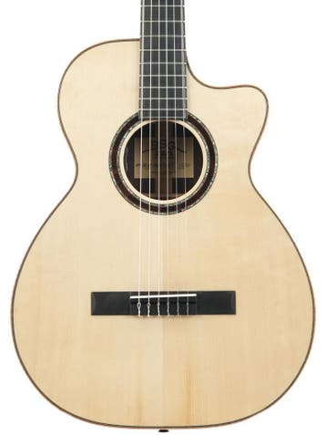 BSG OM32CF Nylon Spruce Madagascar Rosewood (Instrument), Ophalen of Verzenden, Nieuw, Western- of Steelstringgitaar