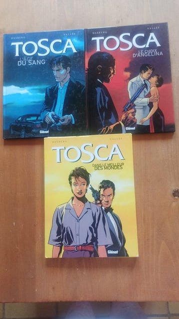 Tosca T1 à T3 + 2x ex-libris - Série complète - 3x C - 3, Nieuw