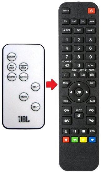 JBL SB300 afstandsbediening, Audio, Tv en Foto, Verzenden, Nieuw
