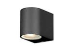 Veiling - 4x Wandlamp modern halfrond GU10 fitting zand zwar, Tuin en Terras, Buitenverlichting, Nieuw