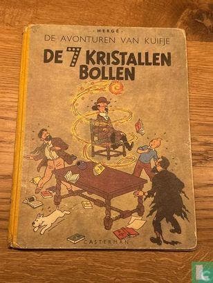 Kuifje - De 7 kristallen bollen - 1948, Boeken, Eén stripboek, Verzenden, Gelezen, Remi, Georges.