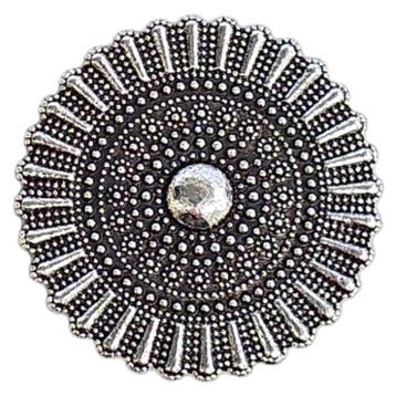 Fako Bijoux - Vestsluiting Broche Rond - Vestclip - Schild -, Verzenden, Nieuw