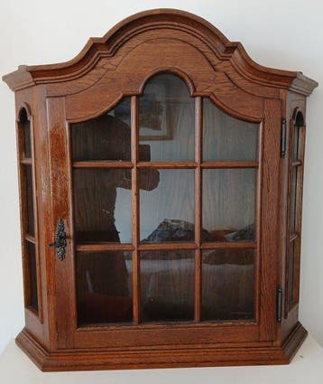 Kast - Hout, Messing