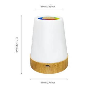 LED Nachtlamp 13 Kleuren met Touch en Afstandsbediening, Huis en Inrichting, Verzenden, Nieuw