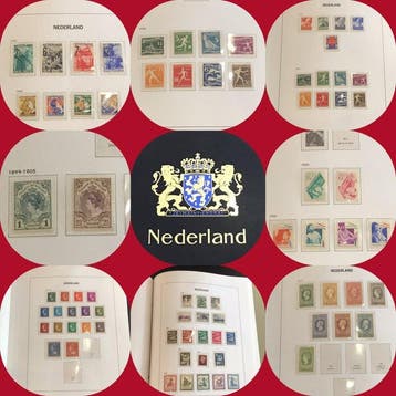 Nederland 1869/1990 - Bijna complete verzameling Nederlandse, Gestempeld