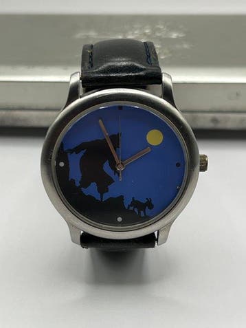 Tintin - 1 Citime horloge - Volledige set met metalen doos, Boeken, Strips | Comics, Nieuw
