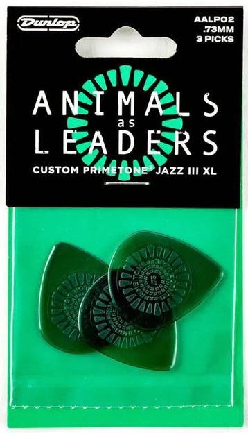 Jim Dunlop Primetone Jazz III XL Plectrum Animal as Leaders, Ophalen of Verzenden, Nieuw, Elektrische gitaar