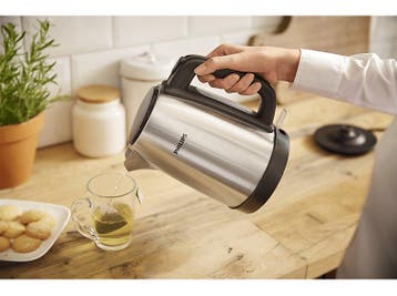 Philips -   1.7l Waterkoker Zilver, Witgoed en Apparatuur, Waterkokers, 1 tot 2 liter, Verzenden, Nieuw