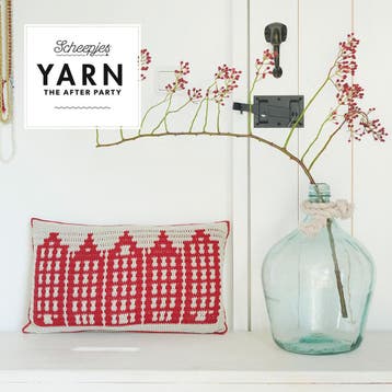 Haakpatroon Kussen Canal Houses Cushions met grachtenpande, Hobby en Vrije tijd, Ophalen of Verzenden, Nieuw