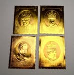 Schotland. Medal George IV, V, VI, Edward VIII - 4 x 1/100oz, Postzegels en Munten
