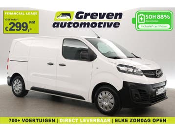 Opel Vivaro-e 75 kWh L2H1 | Snelladen | SOH 88% | Airco |, Automaat, Wit, Elektrisch, Opel