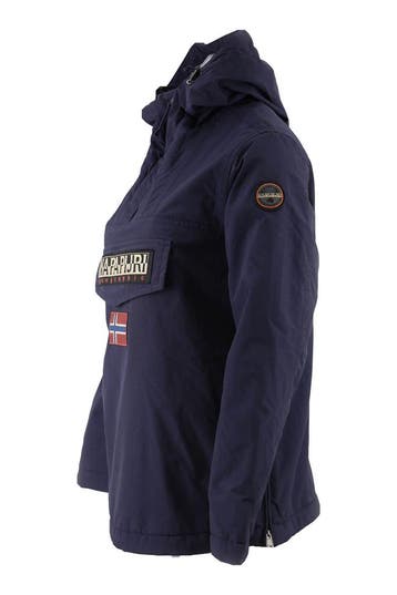 Napapijri Jas in maat XS Blauw, Napapijri, Verzenden, Zo goed als nieuw, Blauw