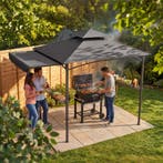 Barbecuepaviljoen Maracaibo met luifel, weerbestendig, winds, Tuin en Terras, Verzenden, Nieuw