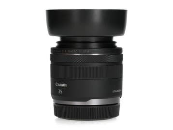 Canon RF 35mm f/1.8 IS STM Macro - Macrolens, Audio, Tv en Foto, Ophalen of Verzenden, Zo goed als nieuw, Canon