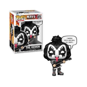 Funko Pop Rocks: Kiss  The Demon Rock and Roll all Night 471, Verzenden, Nieuw