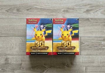 Pokémon - 2 Booster bundle - Pokémon – 30th Anniversario –, Nieuw