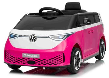 Kinderauto Roze, Volkswagen iD BUZZZ, 12V, RC,  met garantie, Verzenden, Nieuw