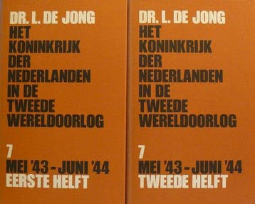 Koninkrijk der nederlanden 2e wereldoorlog - de Jong, Boeken, Verzenden, Gelezen