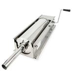 HCB Worstvuller - horizontaal - 7 liter - RVS, Verzenden, Nieuw in verpakking, Bakkerij en Slagerij