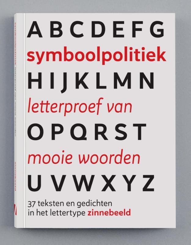Symboolpolitiek letterproef van mooie woorden 9789080968189, Boeken, Kunst en Cultuur | Beeldend, Gelezen, Verzenden