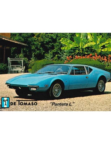 DE TOMASO PANTERA L ANSICHTKAART, Nieuw, Author