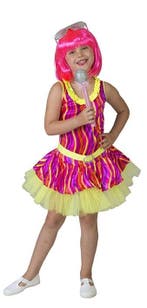 Neon disco jurkje kind, Kleding | Dames, Carnavalskleding en Feestkleding, Ophalen of Verzenden, Nieuw