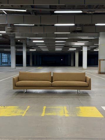 Montis Axel 5-zits bank | Caramel | NIEUWSTAAT + Garantie, 300 cm of meer, 75 tot 100 cm, Ophalen of Verzenden, Zo goed als nieuw