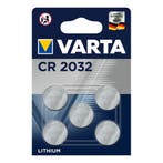 Varta Lithium knoopcelbatterijen - CR2032 - 3V - 230mAh -..., Ophalen of Verzenden, Nieuw