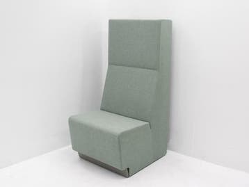 Fauteuil - zitelement - zeegroen, Werkplek, Ophalen of Verzenden, Gebruikt, Overige typen