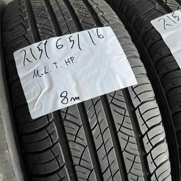 2 x Michelin Latitude Tour HP 215-65-16 Zomerbanden 8mm, 16 inch, Ophalen of Verzenden, Band(en), Personenwagen