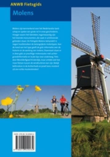 ANWB Fietsgids Molens 9789018029234 ANWB, Verzenden, Zo goed als nieuw, ANWB