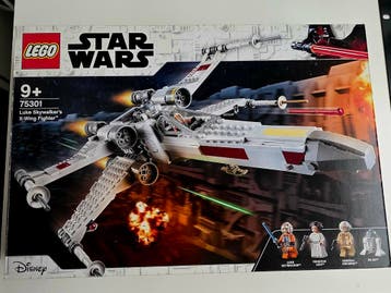 LEGO Star Wars Luke Skywalkers X Wing Fighter 75301, Zo goed als nieuw, Complete set, Lego, Star Wars