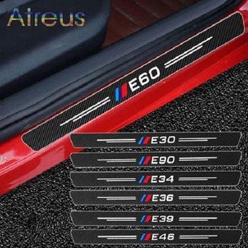 BMW E36 dorpel bescherm sticker 4 deurs, Nieuw