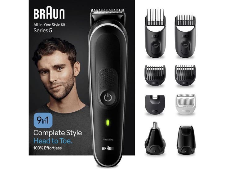 Braun MGK5410 - Multigroomer - 9-in-1 Baardtrimmer Set -, Witgoed en Apparatuur, Persoonlijke-verzorgingsapparatuur, Nieuw, Verzenden