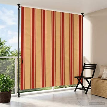 vidaXL Buiten Rolgordijn Multikleur 120 x 270 cm, Verzenden, Nieuw