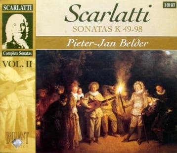 Scarlatti - Pieter-Jan Belder - Sonatas K 49-98, Ophalen of Verzenden, Gebruikt