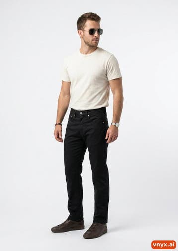 Levi Strauss & Co. Chinos Heren maat WW26 / L30 Zwart, Ophalen of Verzenden, Nieuw, Levi Strauss & Co.