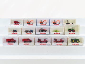 Wiking N - Modeltreinvoertuigen (14) - 14 verschillende, Nieuw